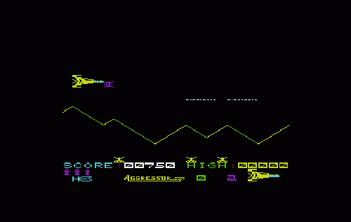Aggressor screenshot 2 for Vic-20
